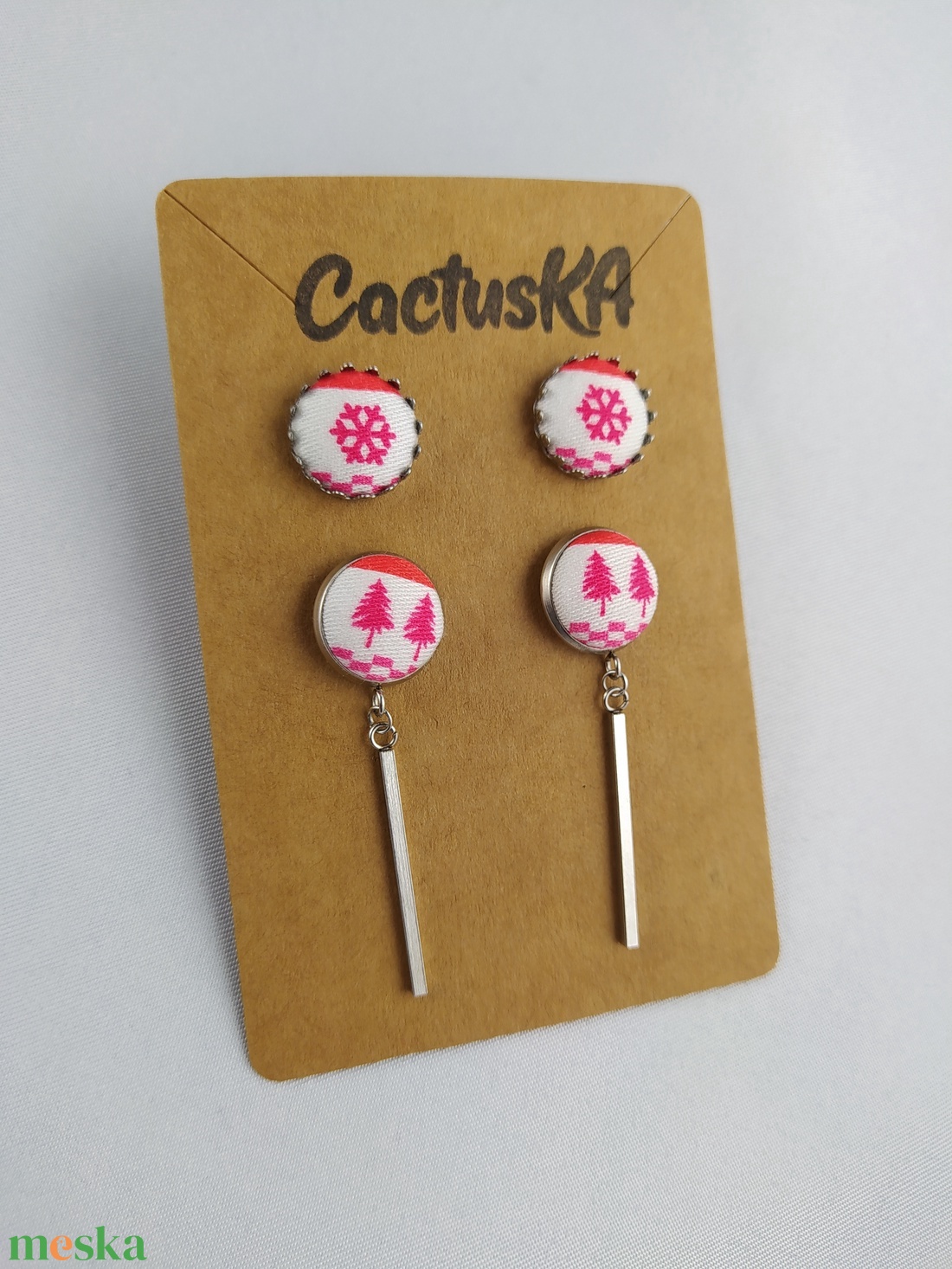 Set cercei de Craciun - crăciun - îmbrăcăminte de crăciun - Artynos.ro