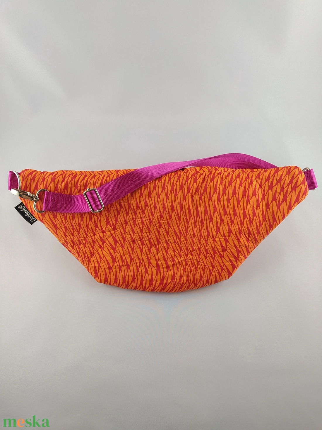 Geantă tip centură / crossbody - roz-portocaliu - genți și portofele - genți de mână și umăr - geantă crossbody - Artynos.ro