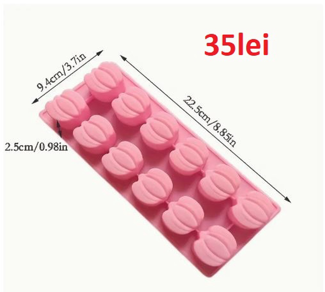 Matrite din Silicon pentru Wax Melts  lumanari, sapun, ipsos - accessorii și unelte - materie primă mixtă - lumânare - Artynos.ro