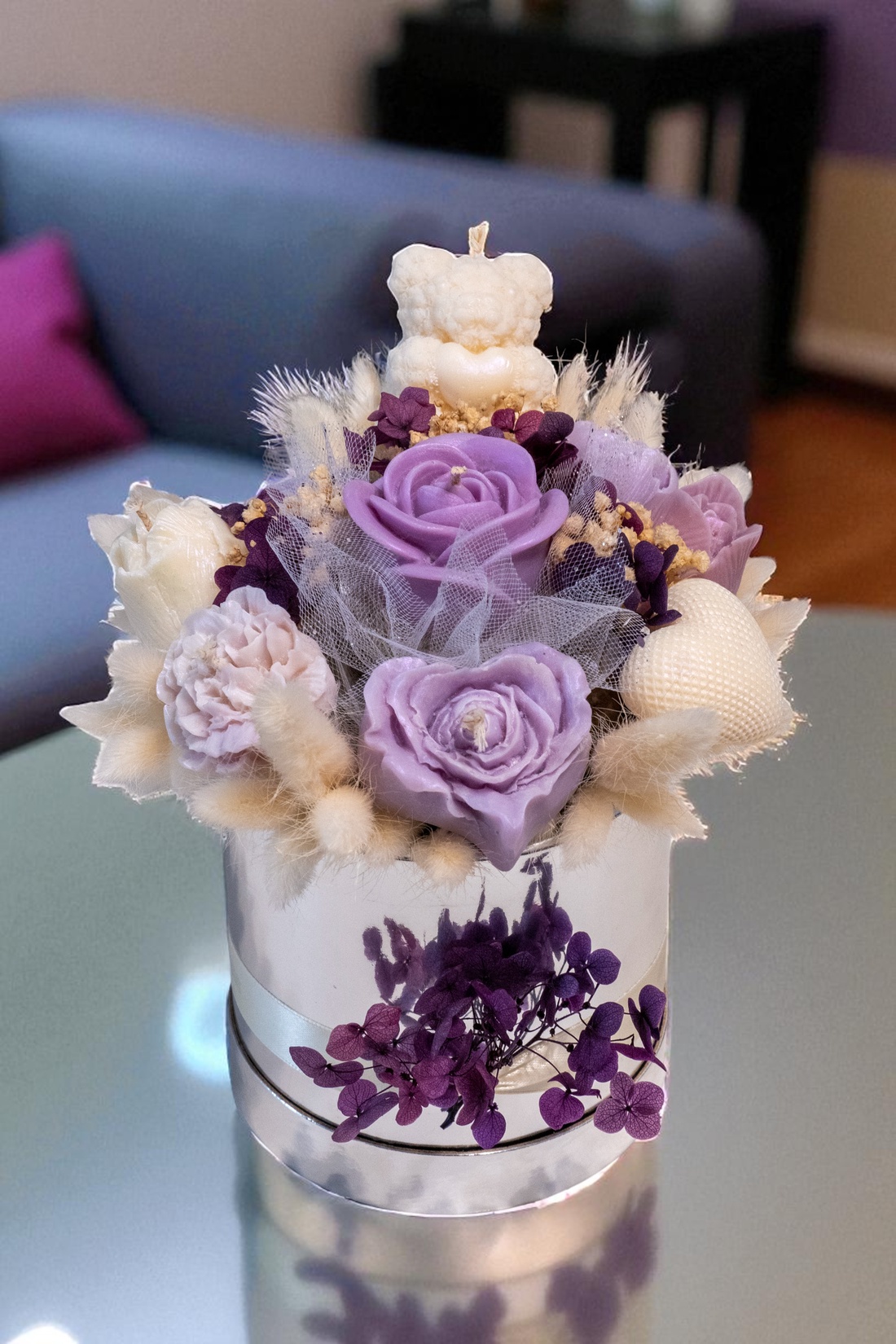 Aranjament Floral din ceara de soia - cadou, decor - casă & stil de viață - lumânări, parfumuri, arome - lumânare - lumânări artizanale - Artynos.ro Aranjament Floral din ceara de soia - cadou, decor - casă & stil de viață - lumânări, parfumuri, arome - lumânare - lumânări artizanale - Artynos.ro