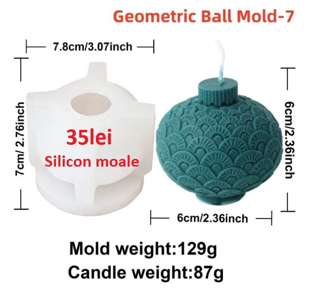 Matrite din Silicon pentru Craciun part 4  lumanari, sapun, ipsos - accessorii și unelte - materie primă mixtă - lumânare - Artynos.ro