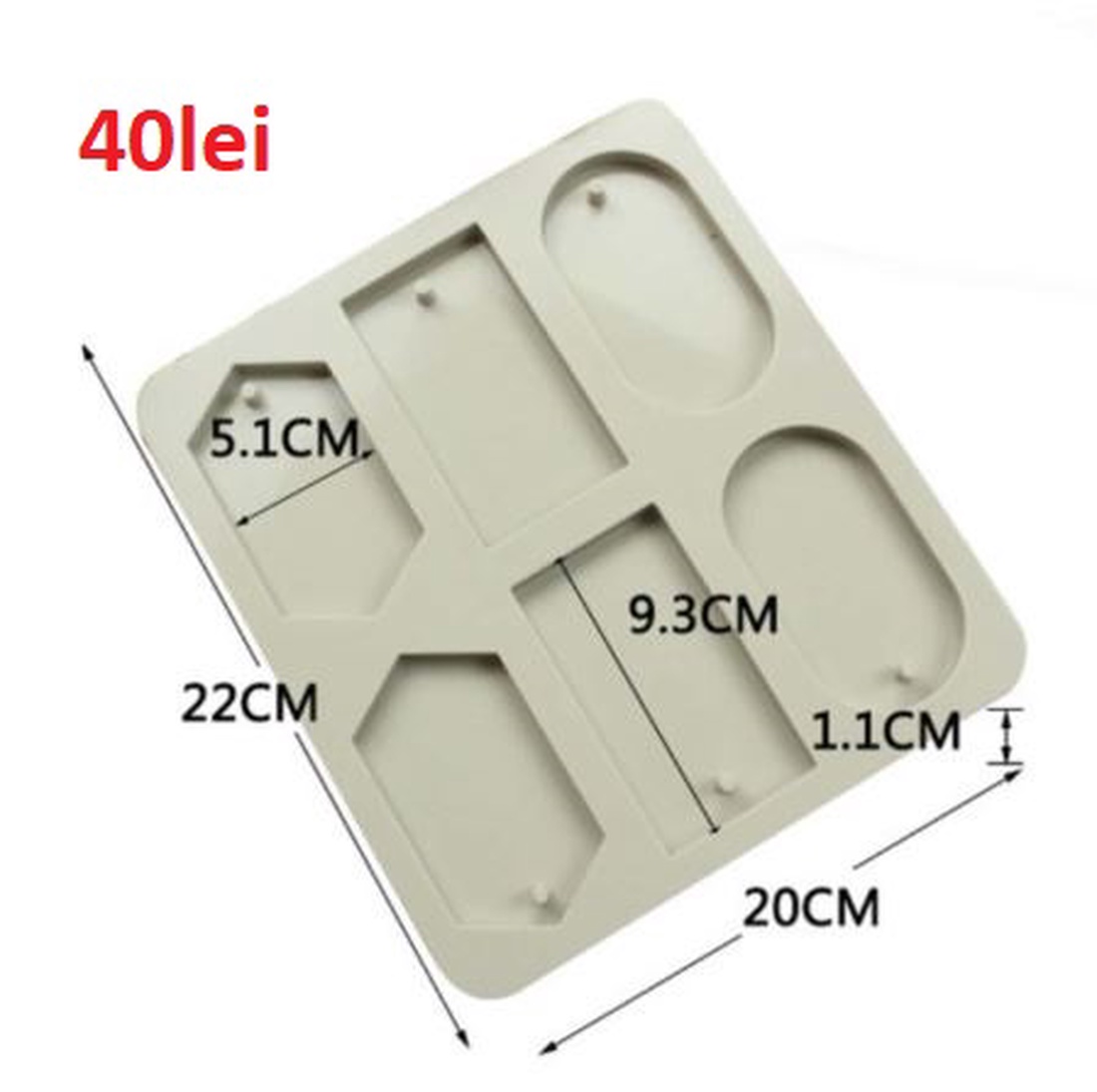 Matrite din Silicon pentru tablete parfumate � lumanari, sapun, ipsos - accessorii și unelte - materie primă mixtă - lumânare - Artynos.ro