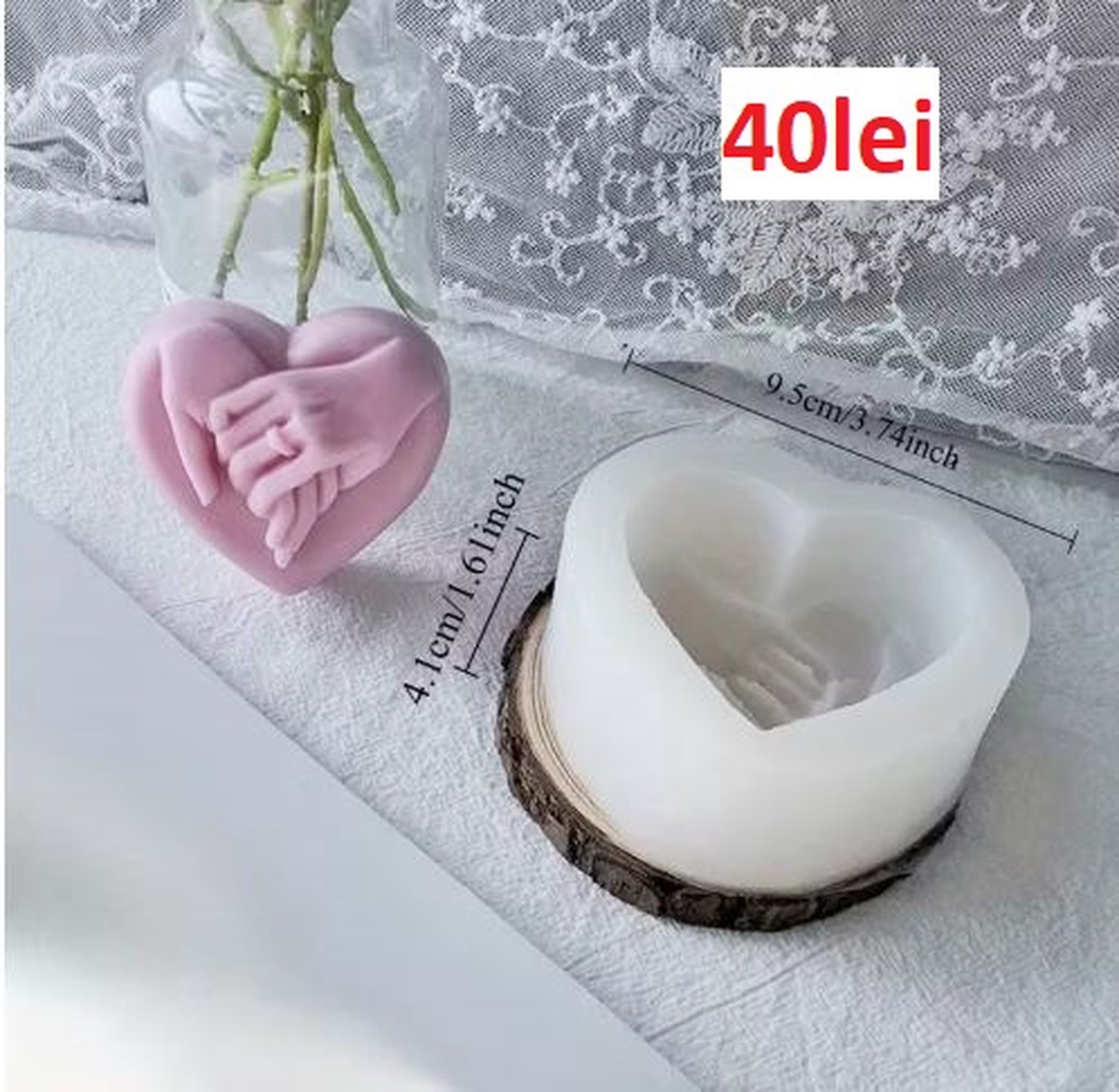 Matrite din Silicon pentru Nunta � lumanari, sapun, ipsos - accessorii și unelte - materie primă mixtă - lumânare - Artynos.ro