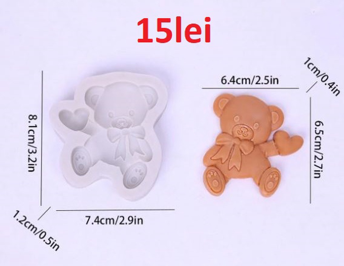 Matrite din Silicon pentru Botez � lumanari, sapun, ipsos - accessorii și unelte - materie primă mixtă - lumânare - Artynos.ro