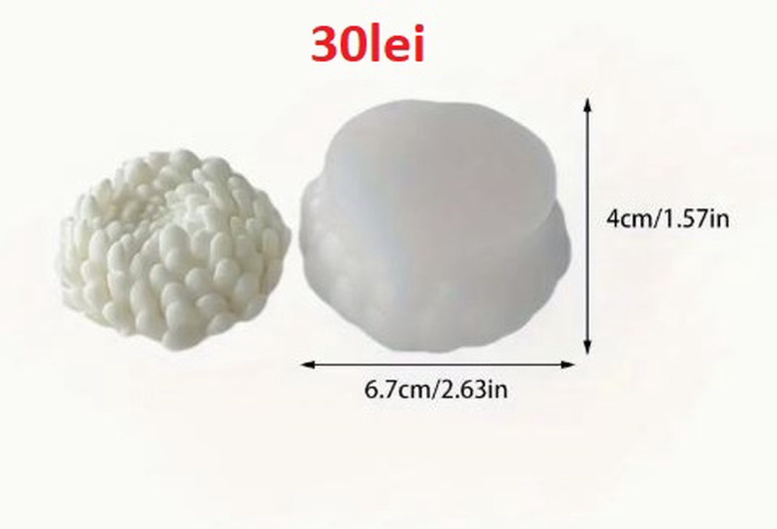 Matrite Flori din Silicon pentru Aranjamente Florale � lumanari, sapun, ipsos - accessorii și unelte - materie primă mixtă - lumânare - Artynos.ro