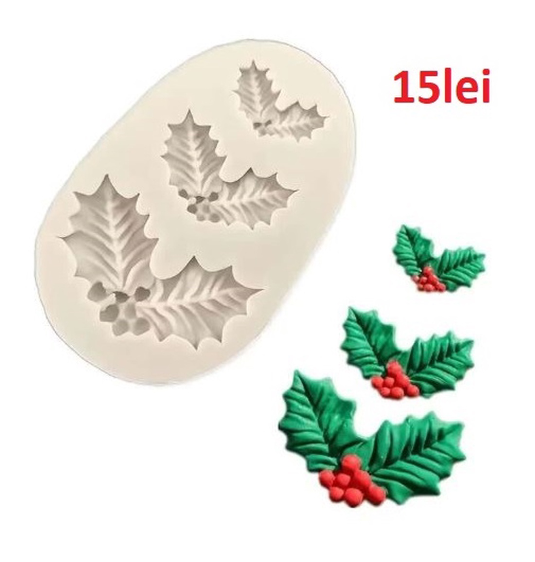 Matrite din Silicon pentru Craciun part 2� lumanari, sapun, ipsos - accessorii și unelte - materie primă mixtă - lumânare - Artynos.ro