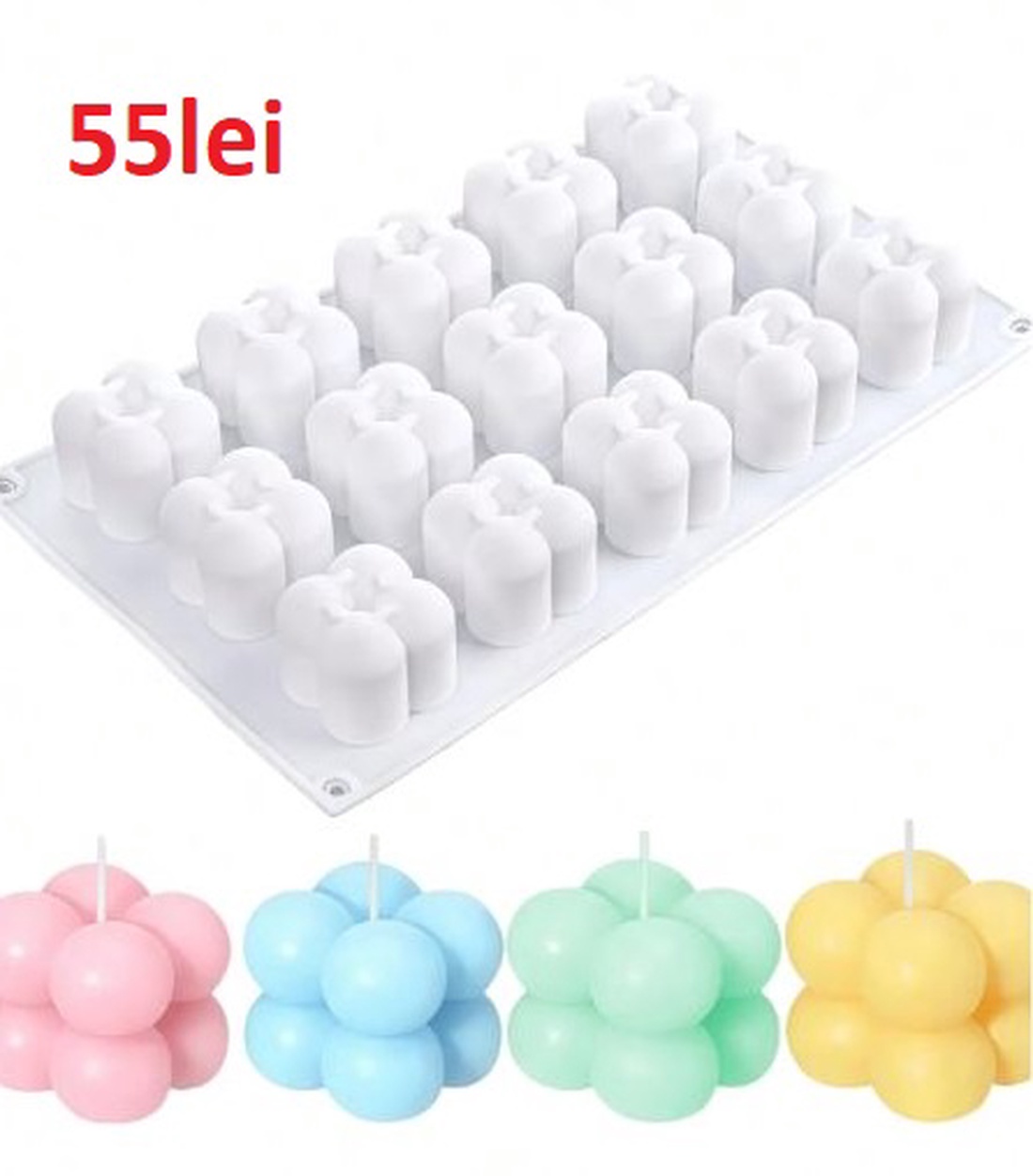 Matrite din Silicon pentru Nunta � lumanari, sapun, ipsos - accessorii și unelte - materie primă mixtă - lumânare - Artynos.ro