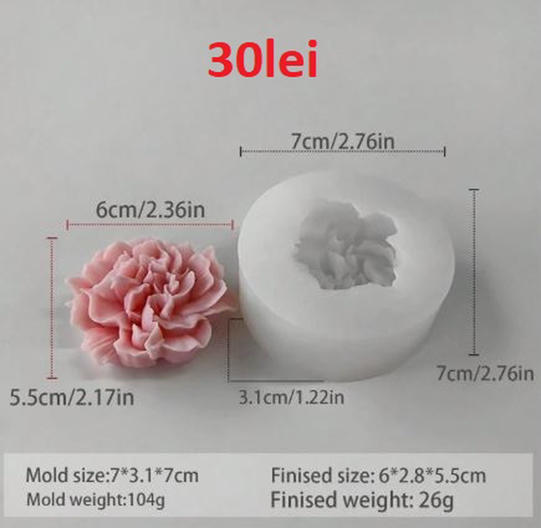 Matrite din Silicon pentru Aranjamente florale � lumanari, sapun, ipsos - crăciun - cadouri de moș crăciun - cadouri de moș crăciun - Artynos.ro