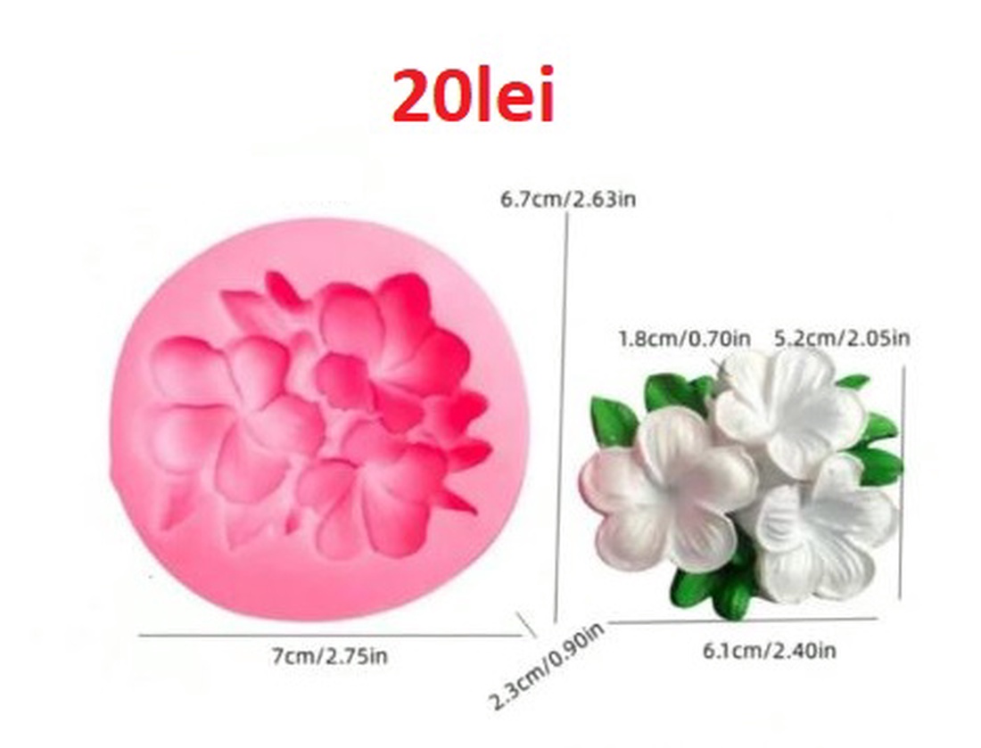 Matrite Flori din Silicon pentru Aranjamente Florale � lumanari, sapun, ipsos - accesorii nuntă - amintiri și cadouri de nuntă - albume foto de nuntă - Artynos.ro