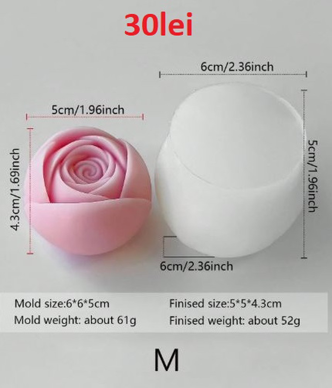 Matrite Flori din Silicon pentru Aranjamente Florale � lumanari, sapun, ipsos - accessorii și unelte - materie primă mixtă - lumânare - Artynos.ro