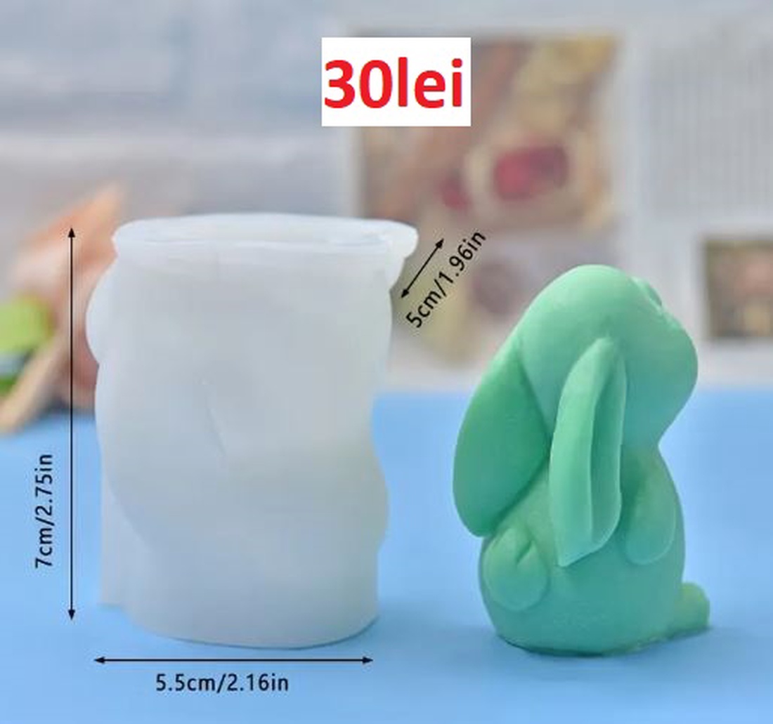 Matrite din Silicon pentru Botez� lumanari, sapun, ipsos - accessorii și unelte - materie primă mixtă - lumânare - Artynos.ro