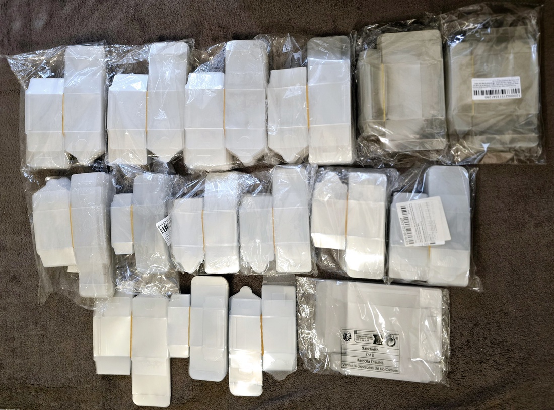 Lot 660 de cutii acetofan - accessorii și unelte - material de împachetare - cutie, cilindru - Artynos.ro