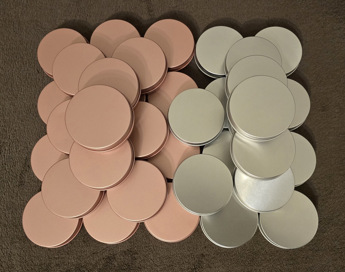 Lot 100 de cutii aluminiu 60ml - accessorii și unelte - material de împachetare - cutie, cilindru - Artynos.ro