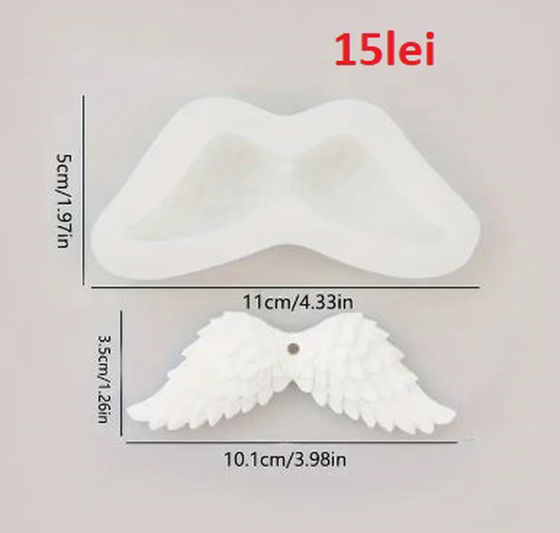 Matrite din Silicon pentru Botez� lumanari, sapun, ipsos - accessorii și unelte - materie primă mixtă - lumânare - Artynos.ro