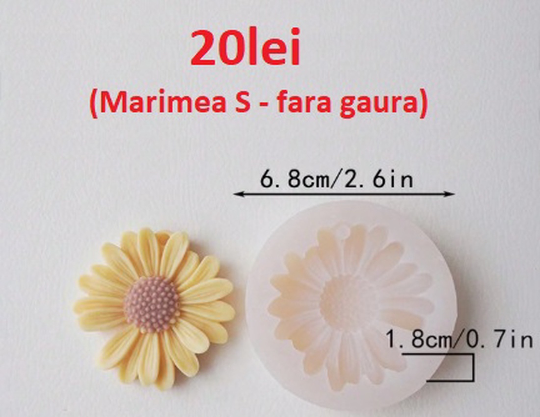 Lot 37 Matrițe Florale NOI - accessorii și unelte - materie primă mixtă - lumânare - Artynos.ro