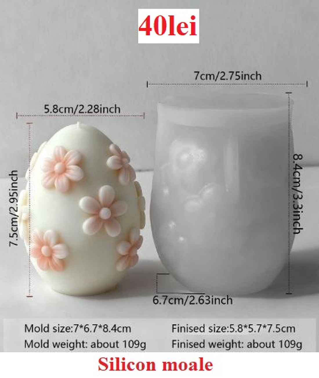 Matrite din Silicon pentru Paste� lumanari, sapun, ipsos - accessorii și unelte - materie primă mixtă - lumânare - Artynos.ro