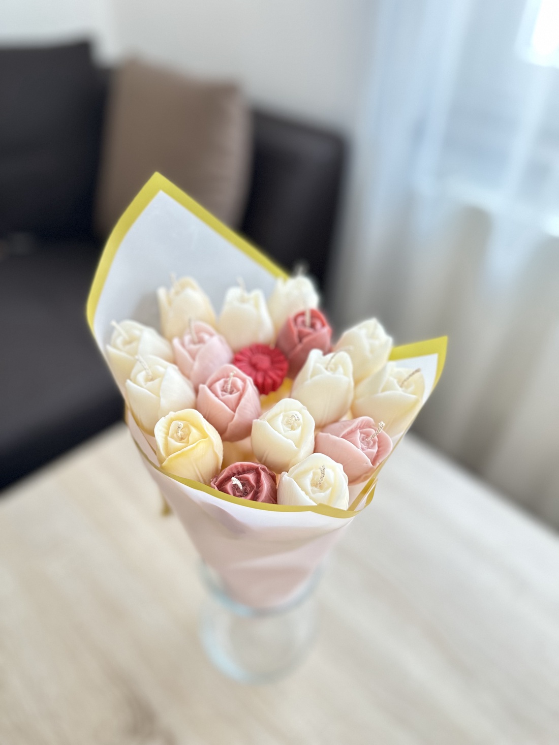 Buchet lalele  - casă & stil de viață - lumânări, parfumuri, arome - ceară parfumată - Artynos.ro