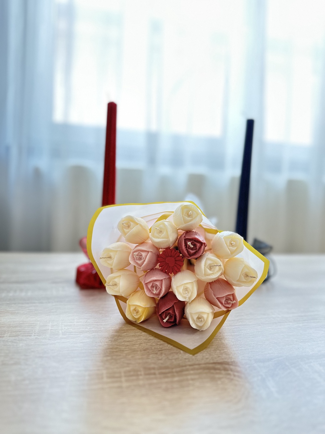 Buchet lalele  - casă & stil de viață - lumânări, parfumuri, arome - ceară parfumată - Artynos.ro