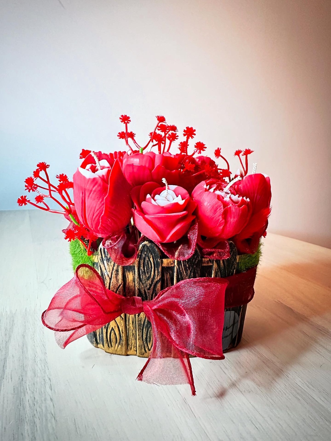 Buchet flori  - casă & stil de viață - lumânări, parfumuri, arome - ceară parfumată - Artynos.ro