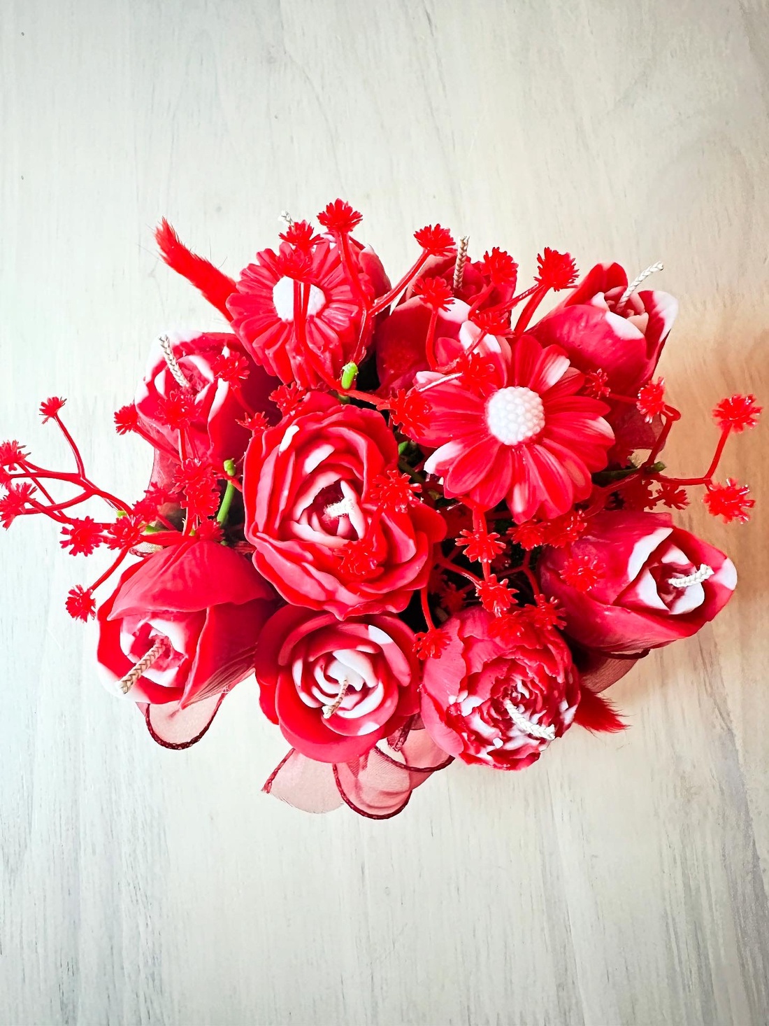 Buchet flori  - casă & stil de viață - lumânări, parfumuri, arome - ceară parfumată - Artynos.ro