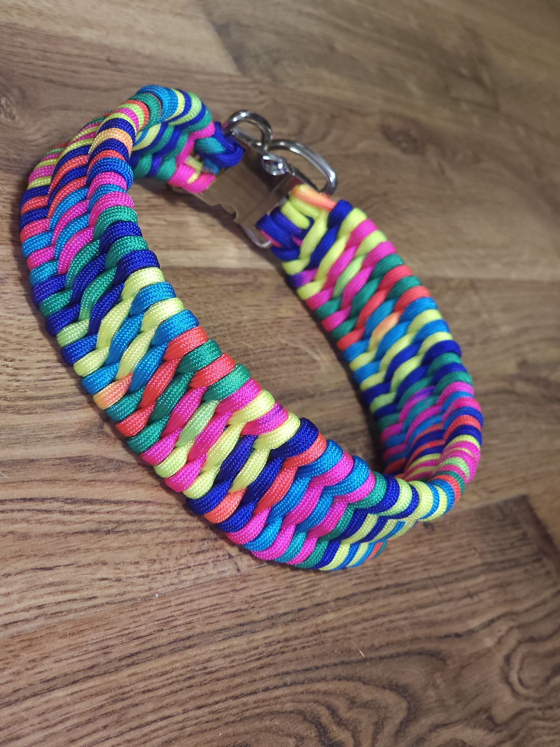 Zgardă câine paracord trilobite � multicolor (testată pe câini activi) - casă & stil de viață - accesorii pentru animale  - echipamente pentru câini - zgardă pentru câini - Artynos.ro