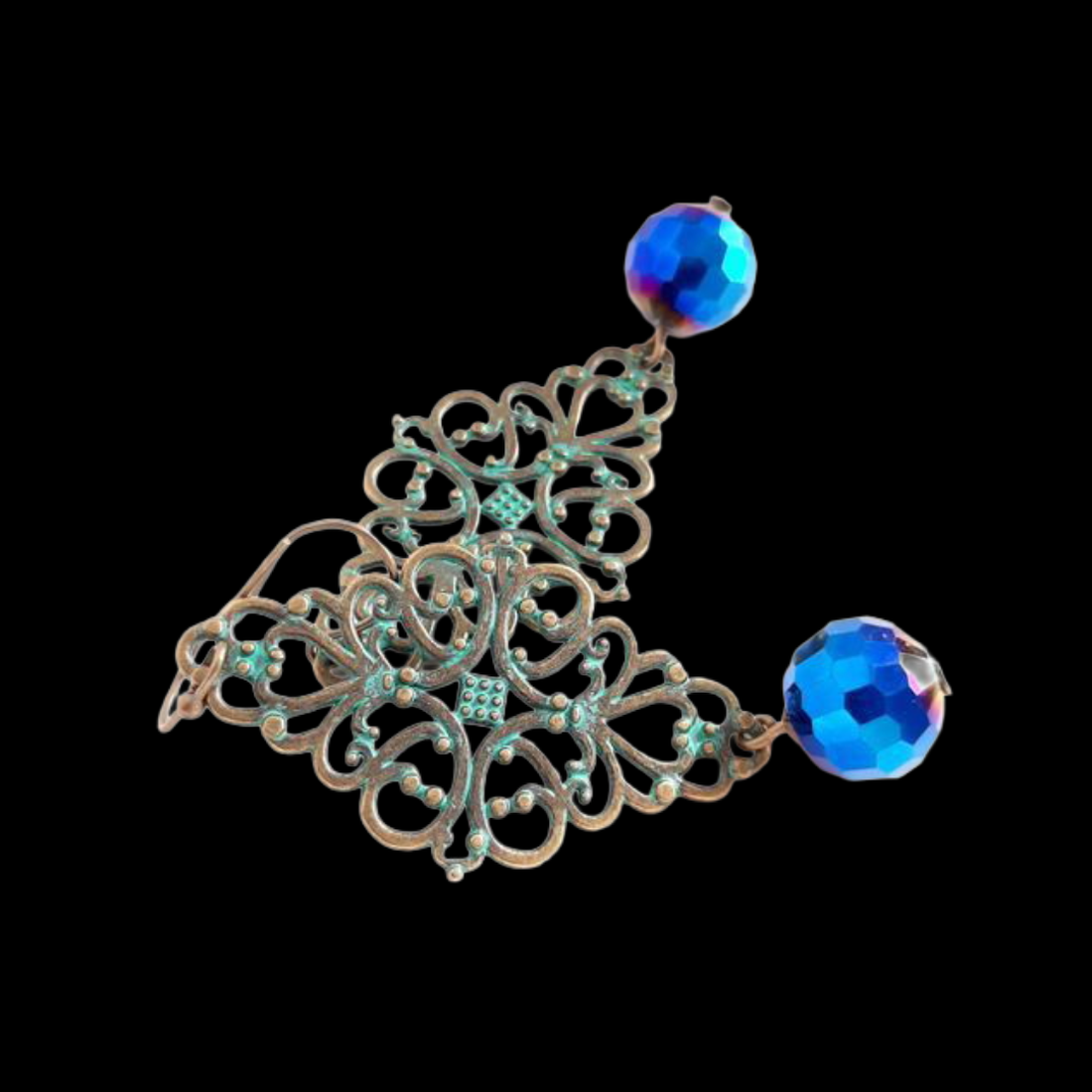 Cercei lungi dantelați PATINA LACE - bijuterii - cercei - cercei lungi - Artynos.ro Cercei lungi dantelați PATINA LACE - bijuterii - cercei - cercei lungi - Artynos.ro