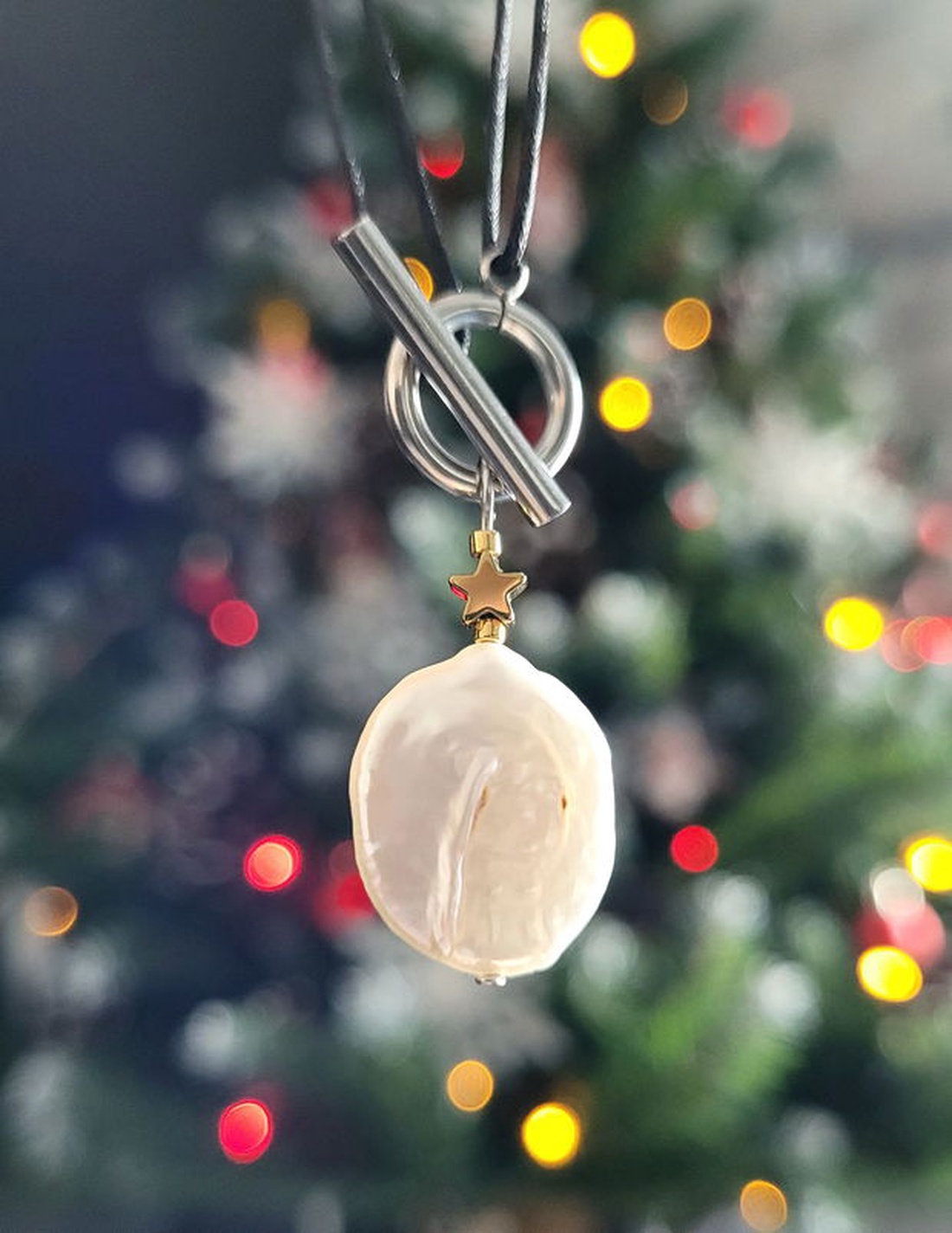 Colier Choker cu Perlă Baroque - bijuterii - coliere - coliere din perle - Artynos.ro