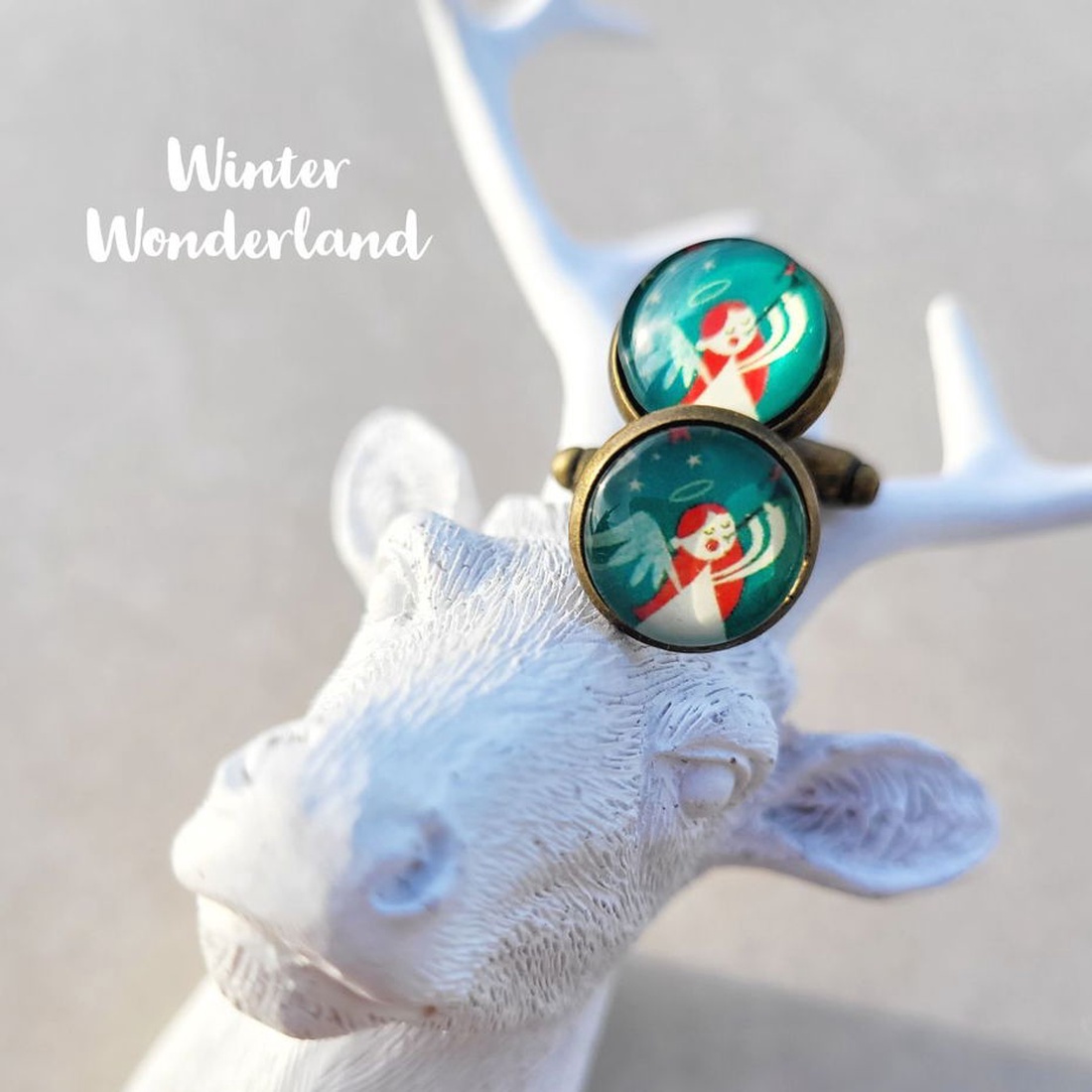 Butoni de cămașă, unisex, cu motiv de sărbători  - bijuterii - butoni de manșetă - Artynos.ro