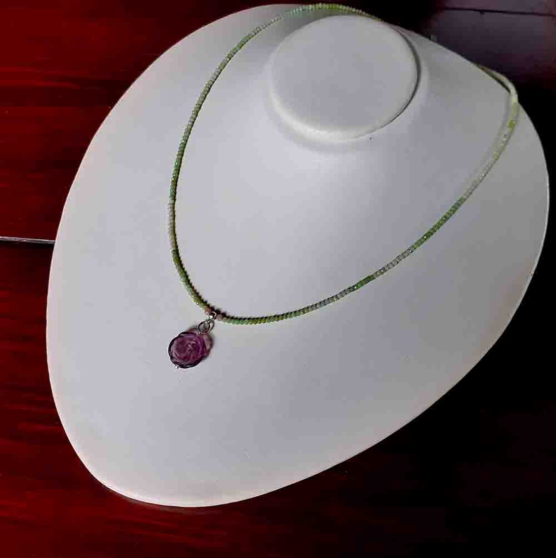 Fluorit si opal - bijuterii - coliere - coliere cu pandantive - Artynos.ro Fluorit si opal - bijuterii - coliere - coliere cu pandantive - Artynos.ro