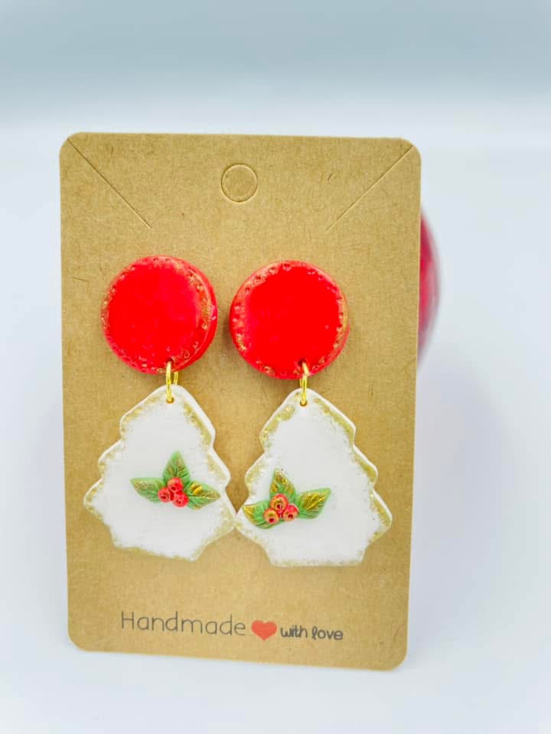 Cercei Crăciun  - bijuterii - cercei - cercei lungi - Artynos.ro