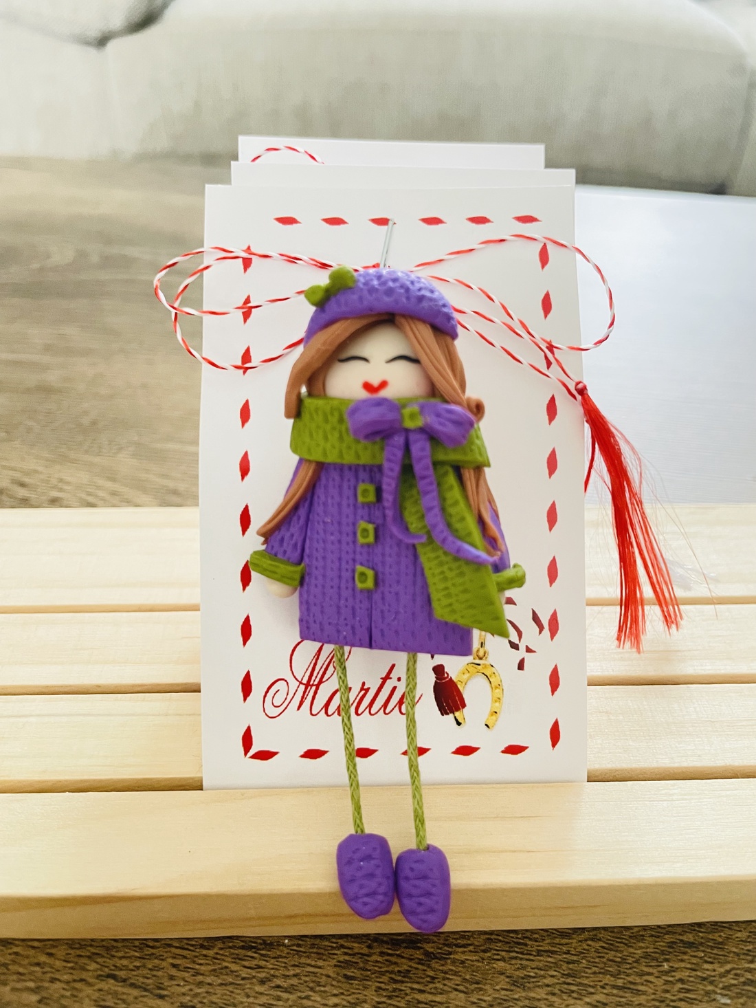 Mărțișor fetita - bijuterii - mărțișor - Artynos.ro