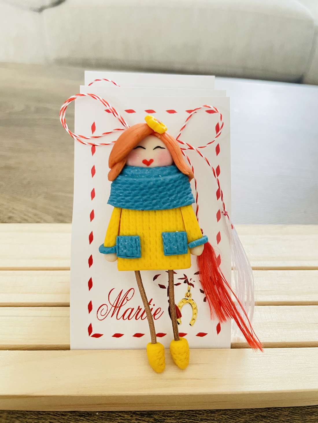 Mărțișor fetita - bijuterii - mărțișor - Artynos.ro