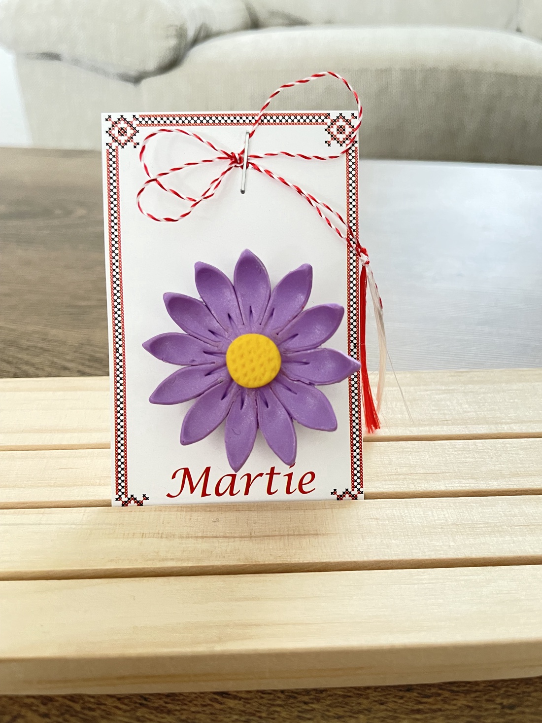 Mărțișor margareta - bijuterii - mărțișor - Artynos.ro