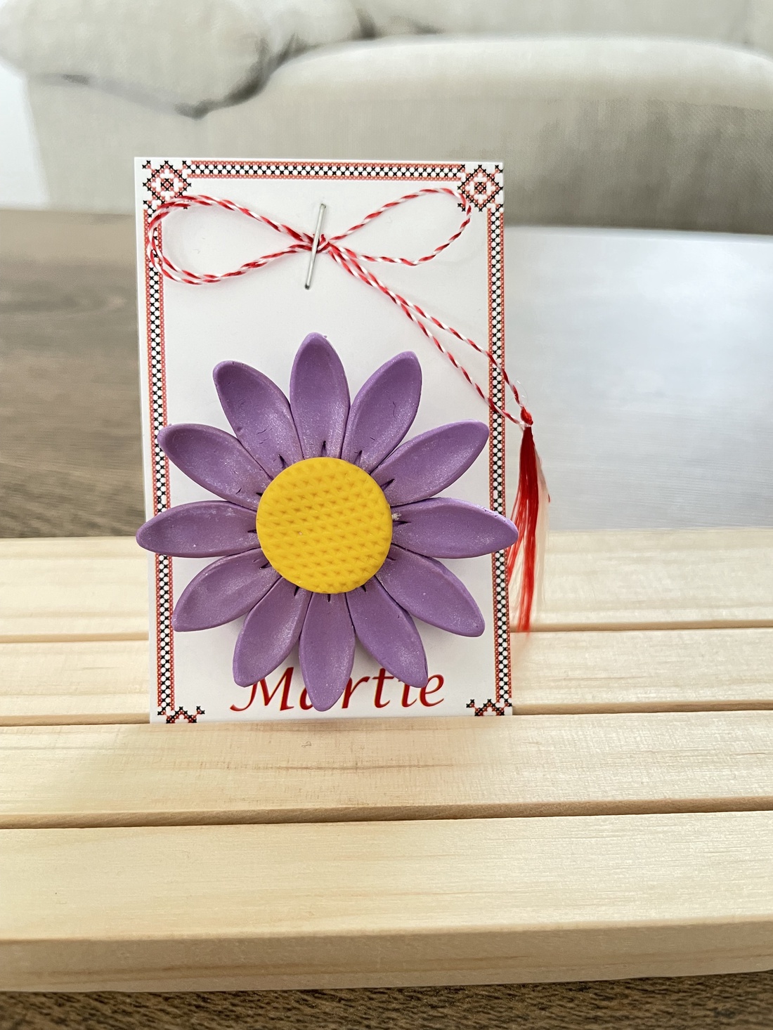 Mărțișor margareta - bijuterii - mărțișor - Artynos.ro