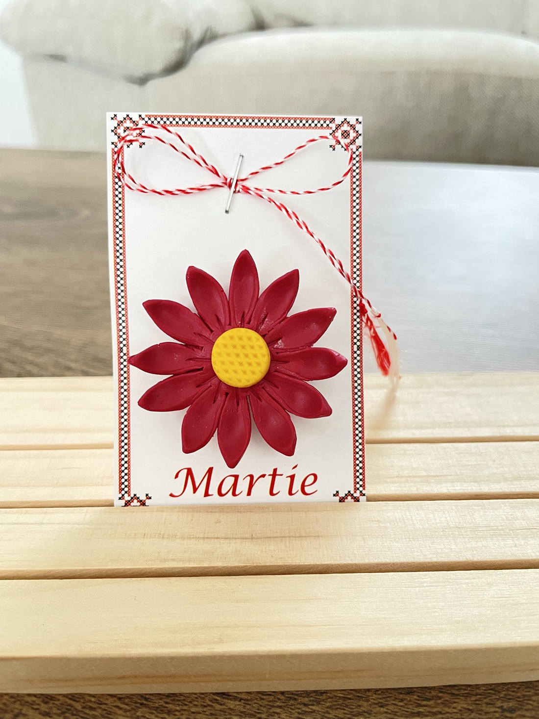 Mărțișor margareta - bijuterii - mărțișor - Artynos.ro