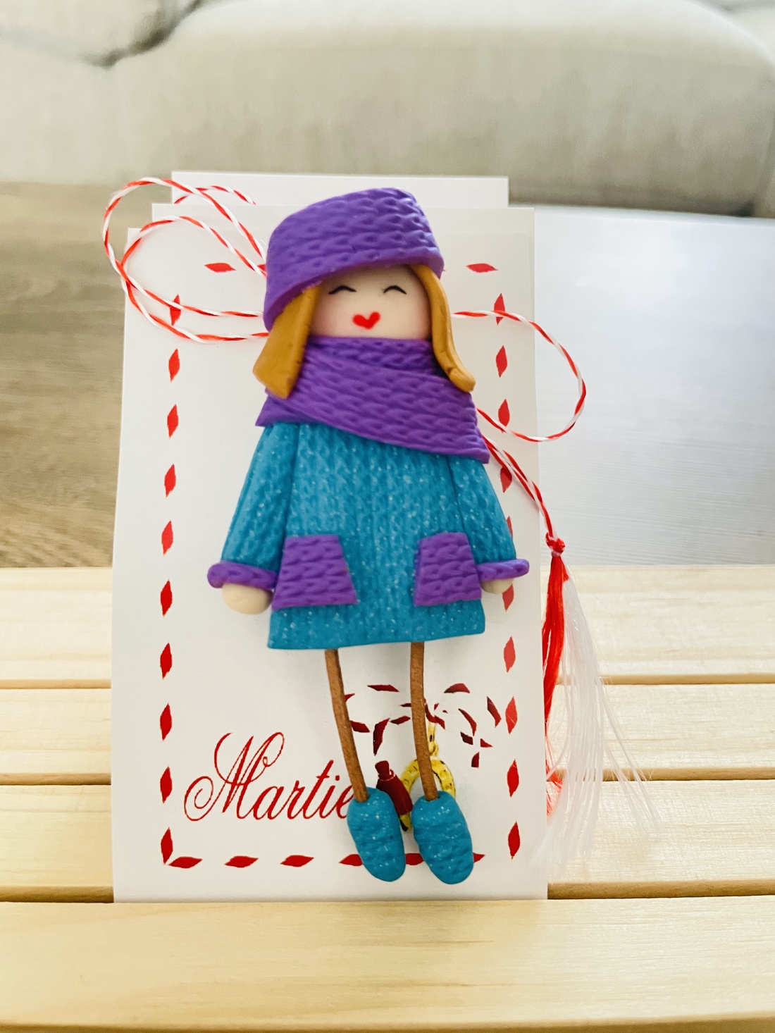 Mărțișor fetita - bijuterii - mărțișor - Artynos.ro