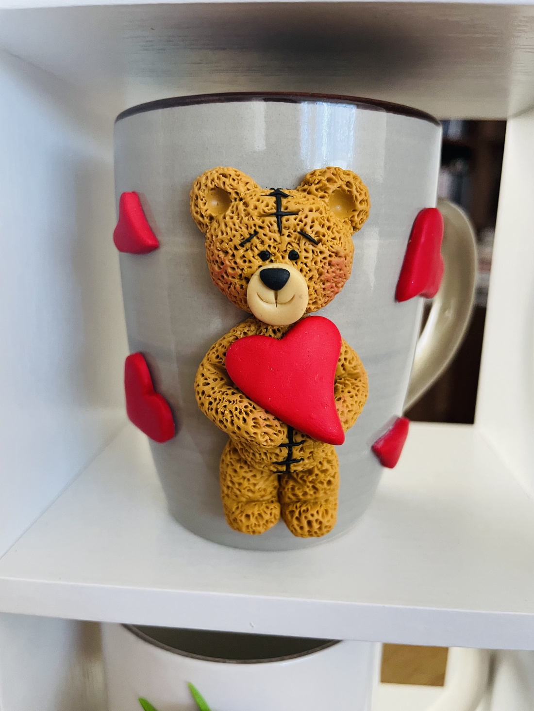 Cana Ursuleț cu inimioare - casă & stil de viață - decorațiuni de casă - decorațiuni de pereți - capcană de vise - Artynos.ro