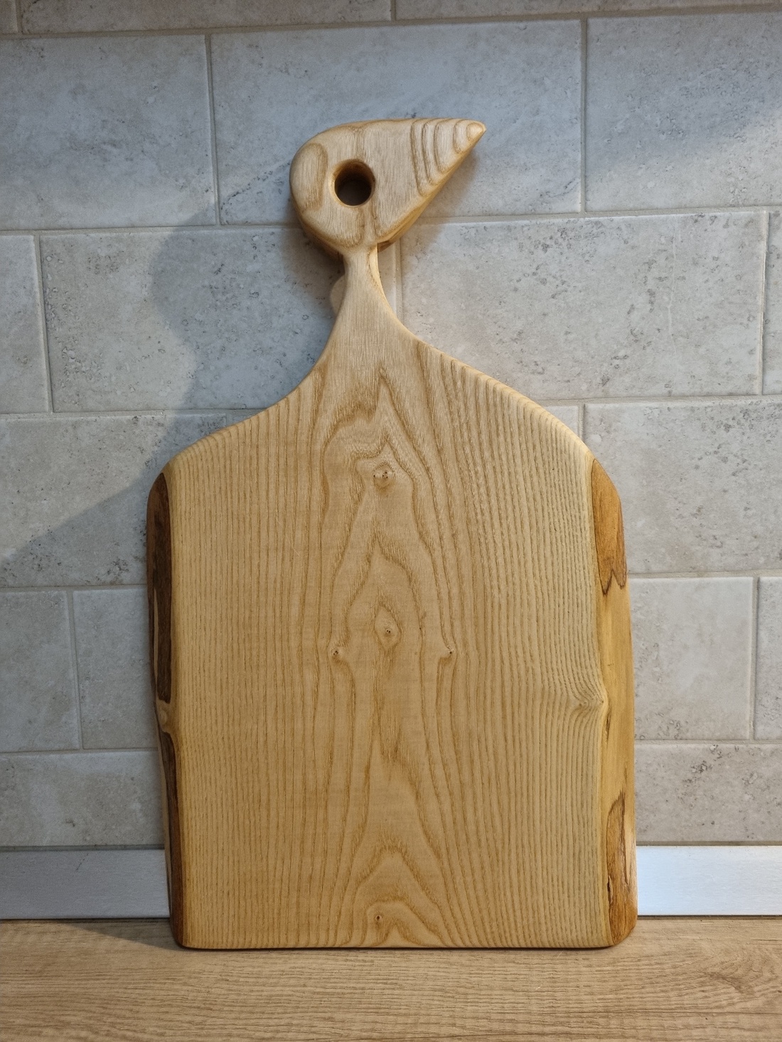 Tocator cu maner din lemn - accesorii locuință - accesorii pentru echipamente de bucătărie - accesorii pentru coacere și gătit - tocător  - Artynos.ro