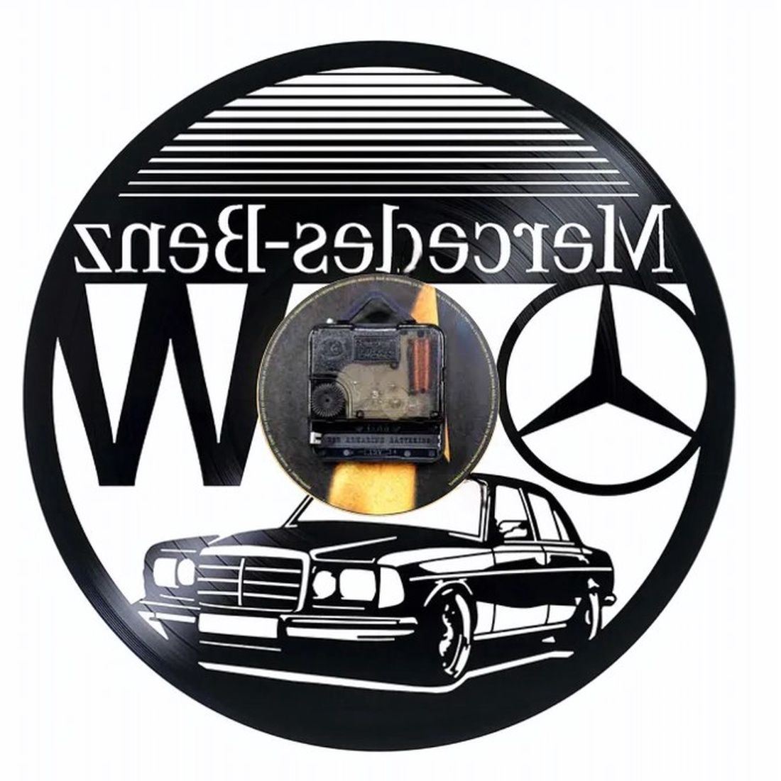 Mercedes Benz - ceas de vinil - casă & stil de viață - accesorii pentru decorat casa - decorațiuni de pereți, decorațiuni suspendate - ceasuri de perete - Artynos.ro Mercedes Benz - ceas de vinil - casă & stil de viață - accesorii pentru decorat casa - decorațiuni de pereți, decorațiuni suspendate - ceasuri de perete - Artynos.ro