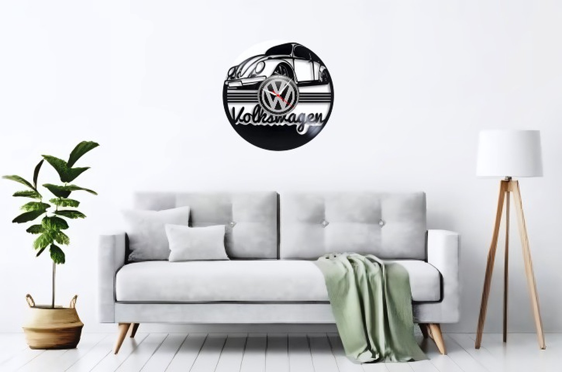 VOLKSWAGEN-ceas de perete - casă & stil de viață - accesorii pentru decorat casa - decorațiuni de pereți, decorațiuni suspendate - ceasuri de perete - Artynos.ro VOLKSWAGEN-ceas de perete - casă & stil de viață - accesorii pentru decorat casa - decorațiuni de pereți, decorațiuni suspendate - ceasuri de perete - Artynos.ro