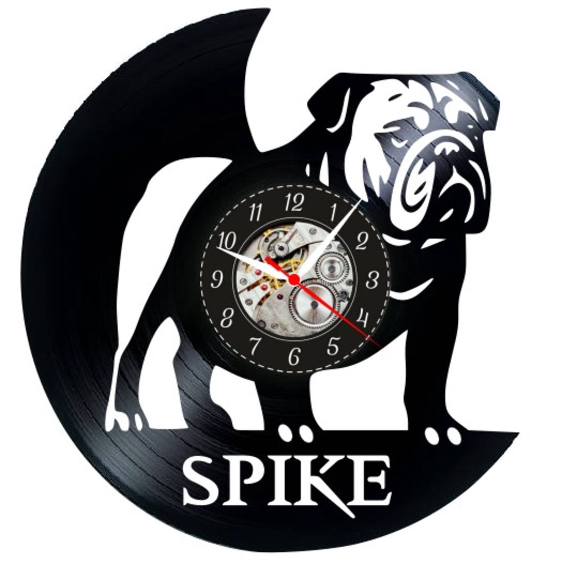 BULDOG-ceas de perete(personalizabil) - casă & stil de viață - accesorii pentru decorat casa - decorațiuni de pereți, decorațiuni suspendate - ceasuri de perete - Artynos.ro BULDOG-ceas de perete(personalizabil) - casă & stil de viață - accesorii pentru decorat casa - decorațiuni de pereți, decorațiuni suspendate - ceasuri de perete - Artynos.ro