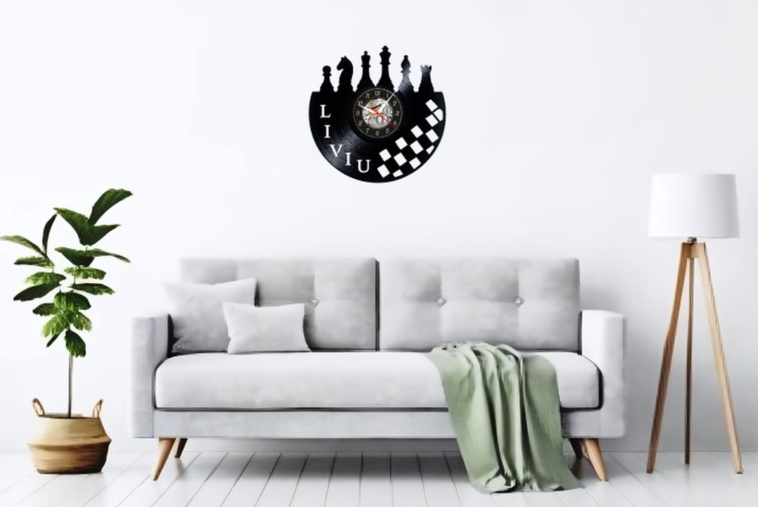 SAH-ceas de perete(personalizabil) - casă & stil de viață - accesorii pentru decorat casa - decorațiuni de pereți, decorațiuni suspendate - ceasuri de perete - Artynos.ro SAH-ceas de perete(personalizabil) - casă & stil de viață - accesorii pentru decorat casa - decorațiuni de pereți, decorațiuni suspendate - ceasuri de perete - Artynos.ro