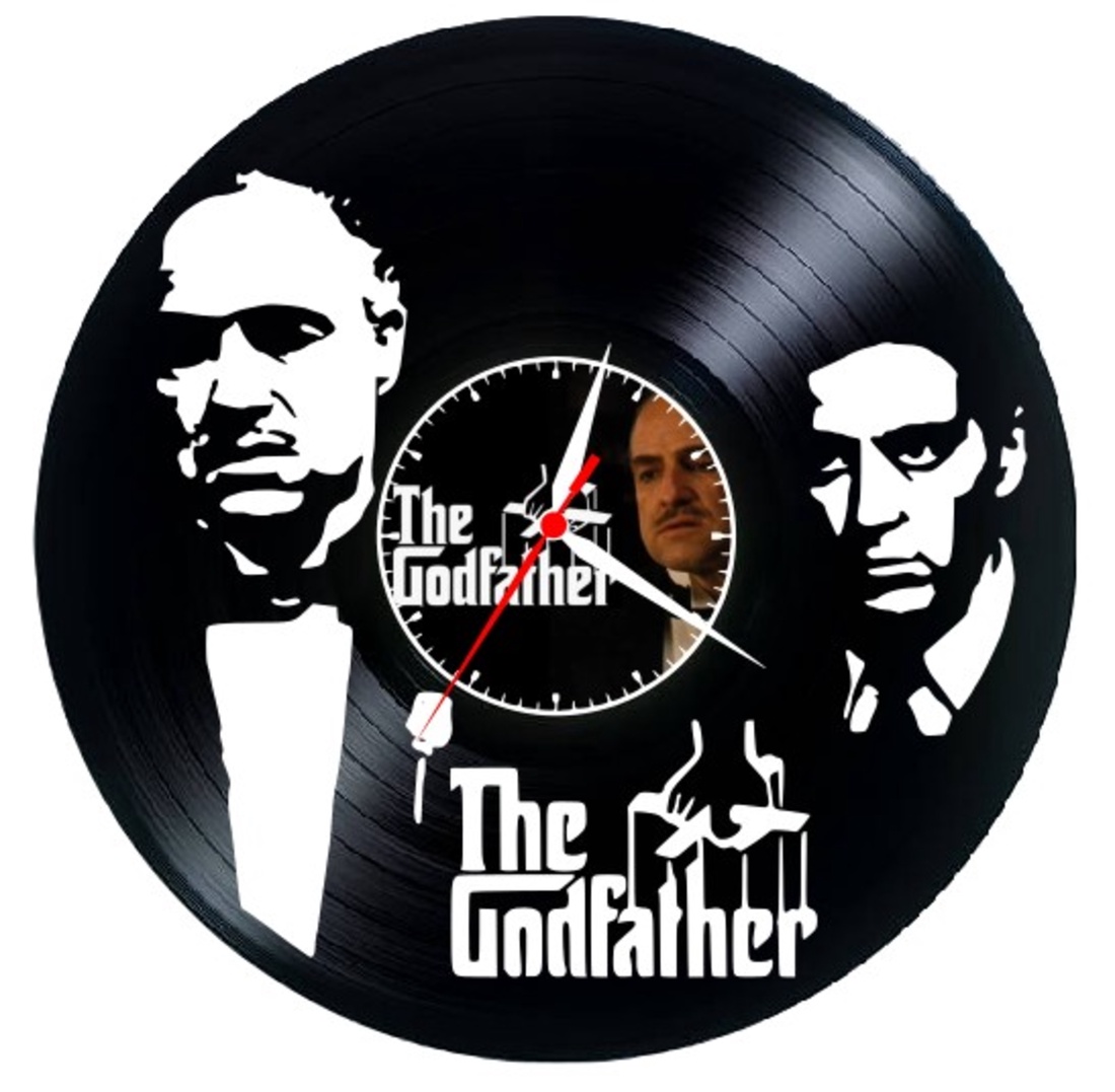 THE GODFATHER-ceas de perete - casă & stil de viață - accesorii pentru decorat casa - decorațiuni de pereți, decorațiuni suspendate - ceasuri de perete - Artynos.ro