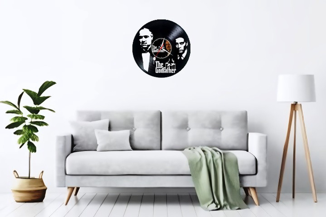 THE GODFATHER-ceas de perete - casă & stil de viață - accesorii pentru decorat casa - decorațiuni de pereți, decorațiuni suspendate - ceasuri de perete - Artynos.ro