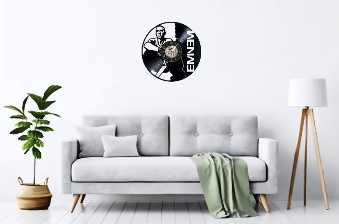 EMINEM-ceas de perete - casă & stil de viață - accesorii pentru decorat casa - decorațiuni de pereți, decorațiuni suspendate - ceasuri de perete - Artynos.ro EMINEM-ceas de perete - casă & stil de viață - accesorii pentru decorat casa - decorațiuni de pereți, decorațiuni suspendate - ceasuri de perete - Artynos.ro
