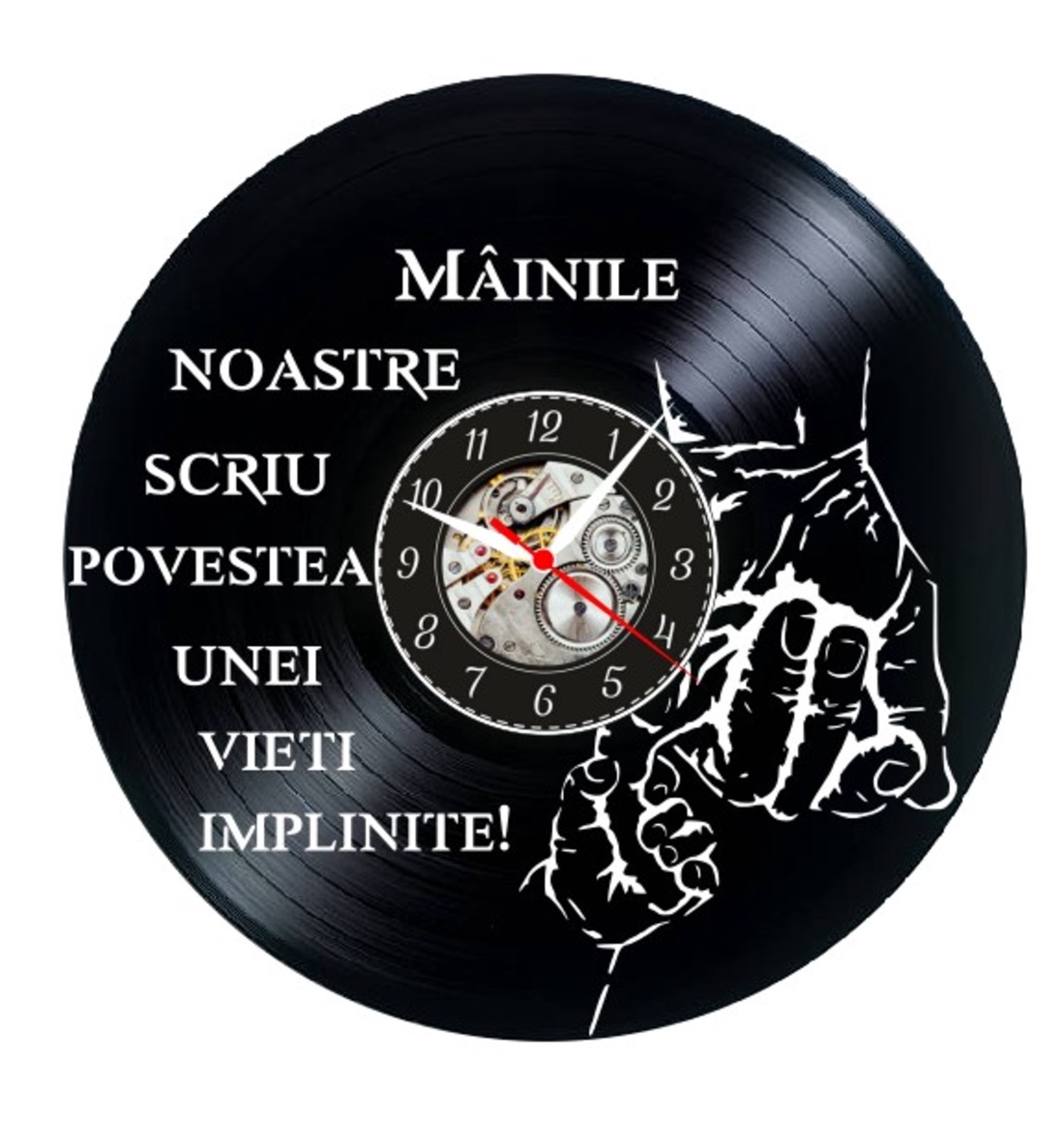 Povestea Unei Vieți Împlinite-ceas de perete - casă & stil de viață - accesorii pentru decorat casa - decorațiuni de pereți, decorațiuni suspendate - ceasuri de perete - Artynos.ro