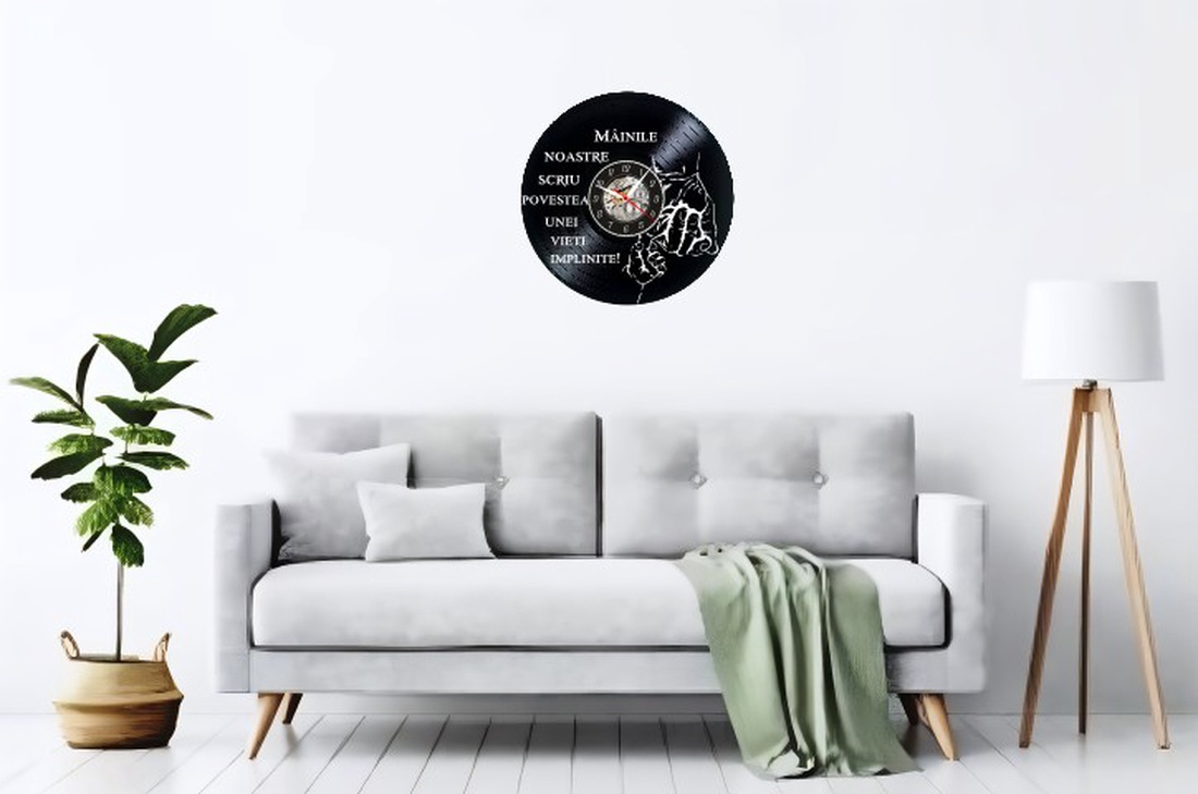Povestea Unei Vieți Împlinite-ceas de perete - casă & stil de viață - accesorii pentru decorat casa - decorațiuni de pereți, decorațiuni suspendate - ceasuri de perete - Artynos.ro