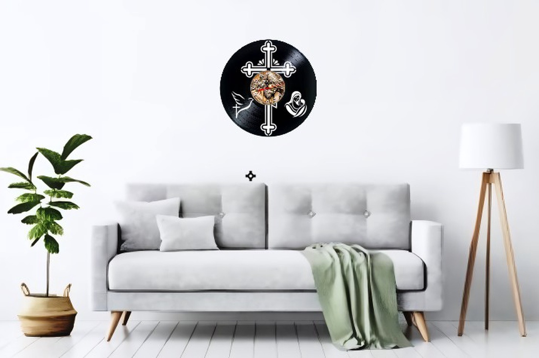CRUCE- ceas de perete - casă & stil de viață - accesorii pentru decorat casa - decorațiuni de pereți, decorațiuni suspendate - ceasuri de perete - Artynos.ro CRUCE- ceas de perete - casă & stil de viață - accesorii pentru decorat casa - decorațiuni de pereți, decorațiuni suspendate - ceasuri de perete - Artynos.ro