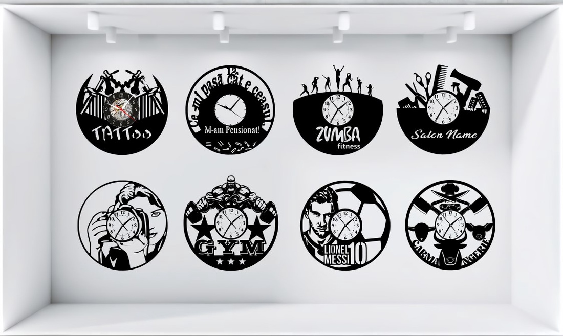 MERCEDES-ceas de perete (personalizabil) - casă & stil de viață - accesorii pentru decorat casa - decorațiuni de pereți, decorațiuni suspendate - ceasuri de perete - Artynos.ro