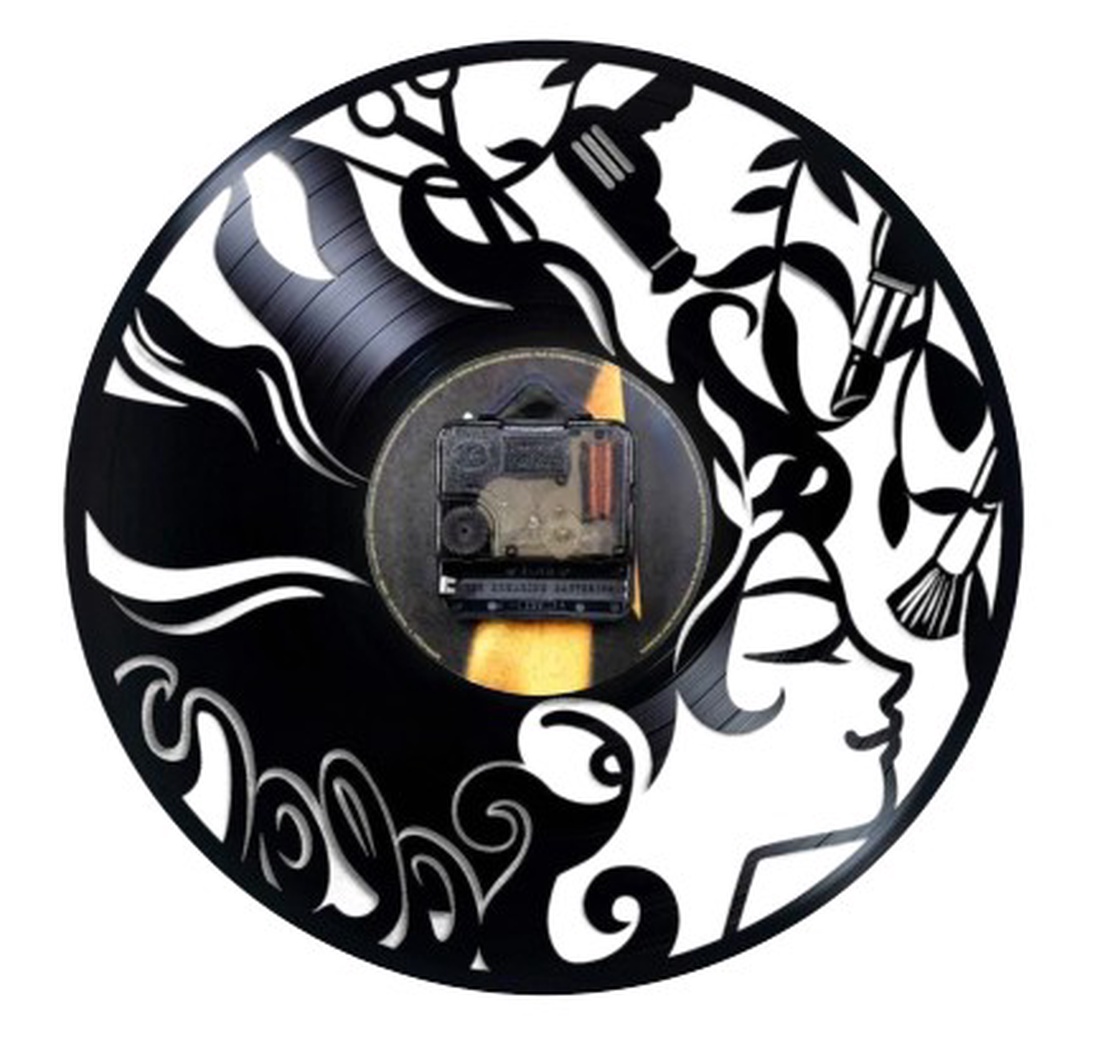 SALON COAFOR-ceas de perete (personalizabil) - casă & stil de viață - accesorii pentru decorat casa - decorațiuni de pereți, decorațiuni suspendate - ceasuri de perete - Artynos.ro
